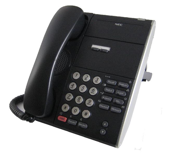 NEC DTL-2E-1P Phone Black Refurbished